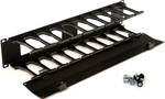 Кабельный организатор  Hyperline CMF-2U-FPL106-MCOV-RAL9005