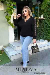 Кофта 377-черный Minova