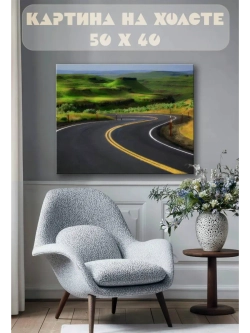 Картина на стену 40 X 50 Горная дорога