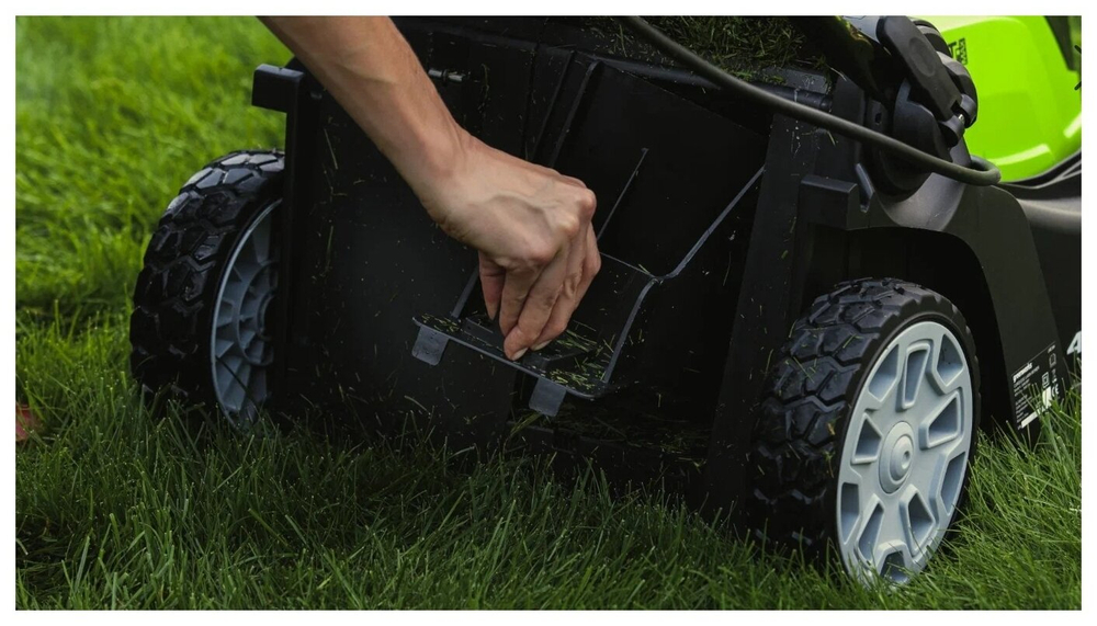 Газонокосилка аккумуляторная GREENWORKS GD40LM46HP 40В,46см,б/щ,без АКБ и ЗУ (2514407)