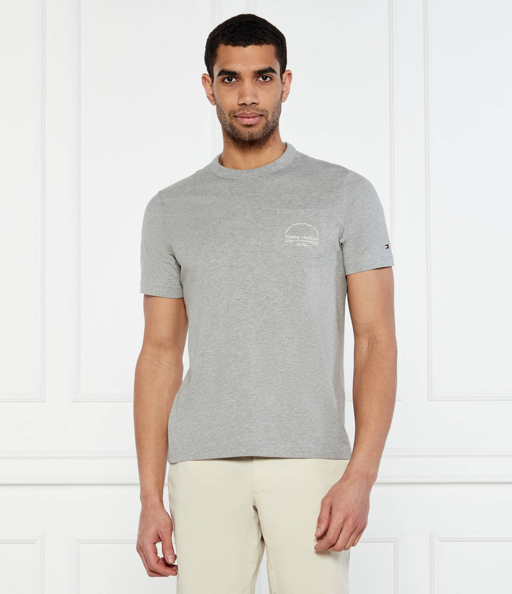 Футболка Tommy Hilfiger - серый(MW0MW38623)