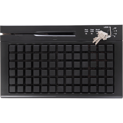POS клавиатура Heng Yu S78A (USB, Считыватель MSR, Черный, арт. S78A-BMU)