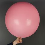 Шар (36''/91 см) Светло-розовый, пастель, 1 шт.