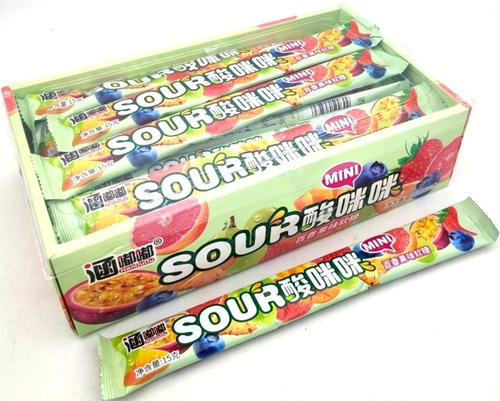 Конфеты жевательные HanDuDu &quot;Sour Mini&quot;
