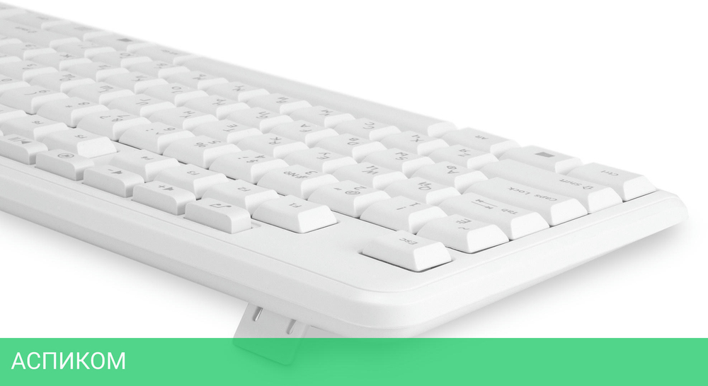 Клавиатура Oklick 305M USB белый (1875227)