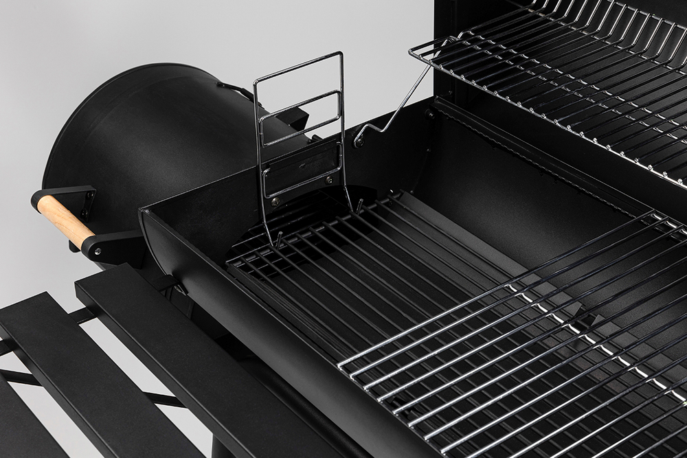 Гриль-бочка с коптильней и столиком Go Garden CHEF-Smoker 66 PRO [50169]