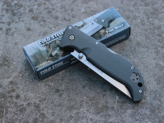 Складной нож Cold Steel 20NPF Finn Wolf c клинком из стали AUS-8A, рукоять Grivory (Griv-Ex)