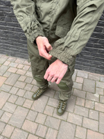 Тактический костюм горка с наколенниками и налокотниками олива