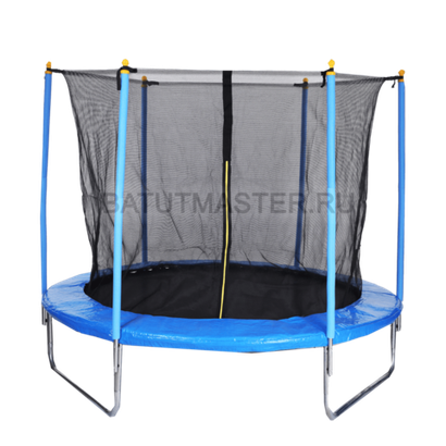Детский батут для дома с сеткой диаметр 6 фт внутренняя сетка