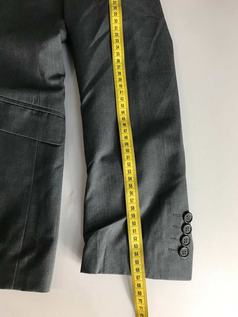 Пиджак H&M приталенный, маркировка 50, визуально на 56 размер