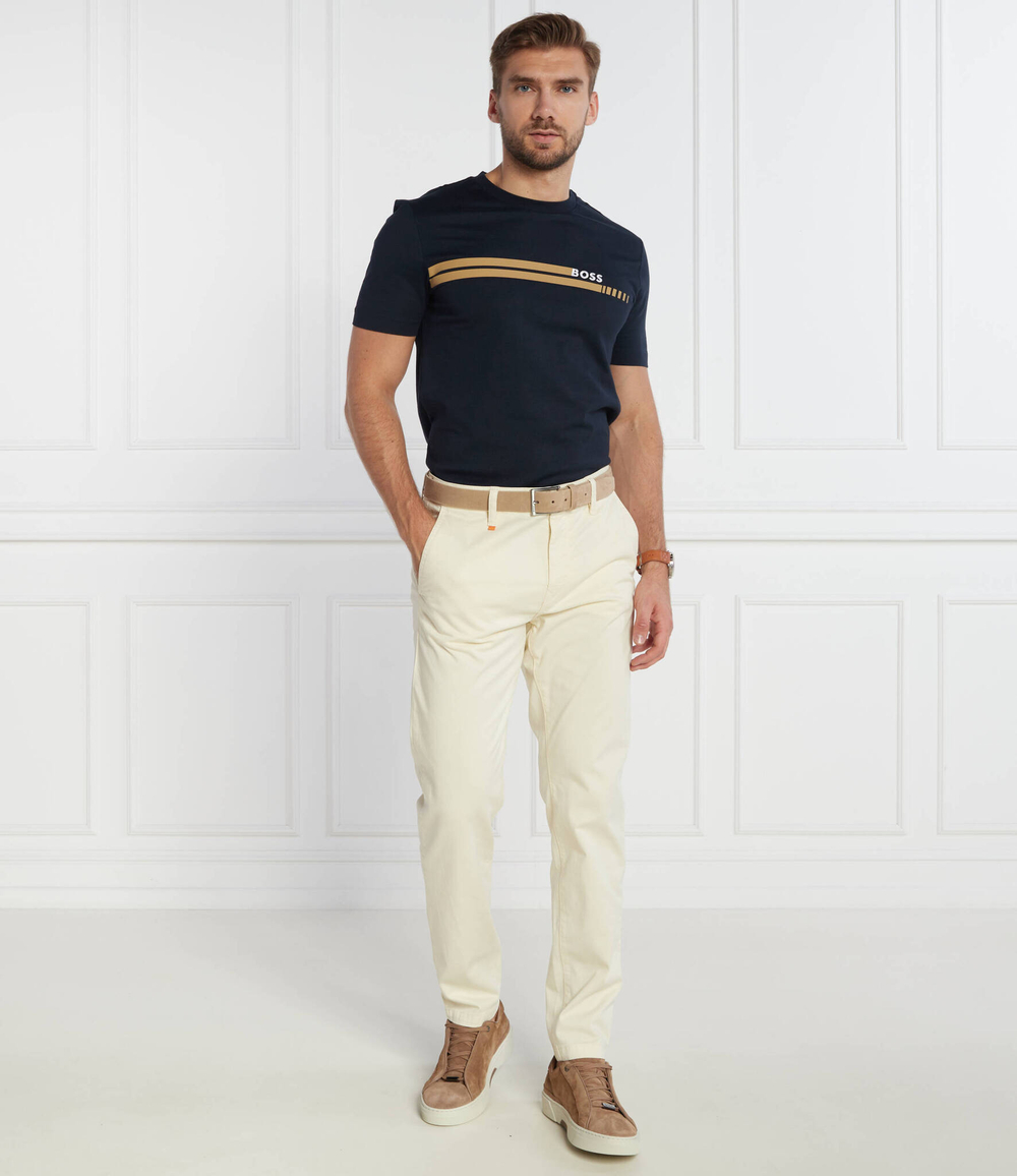 Чиносы SCHINO TABER BOSS ORANGE - кремовый(50470797)