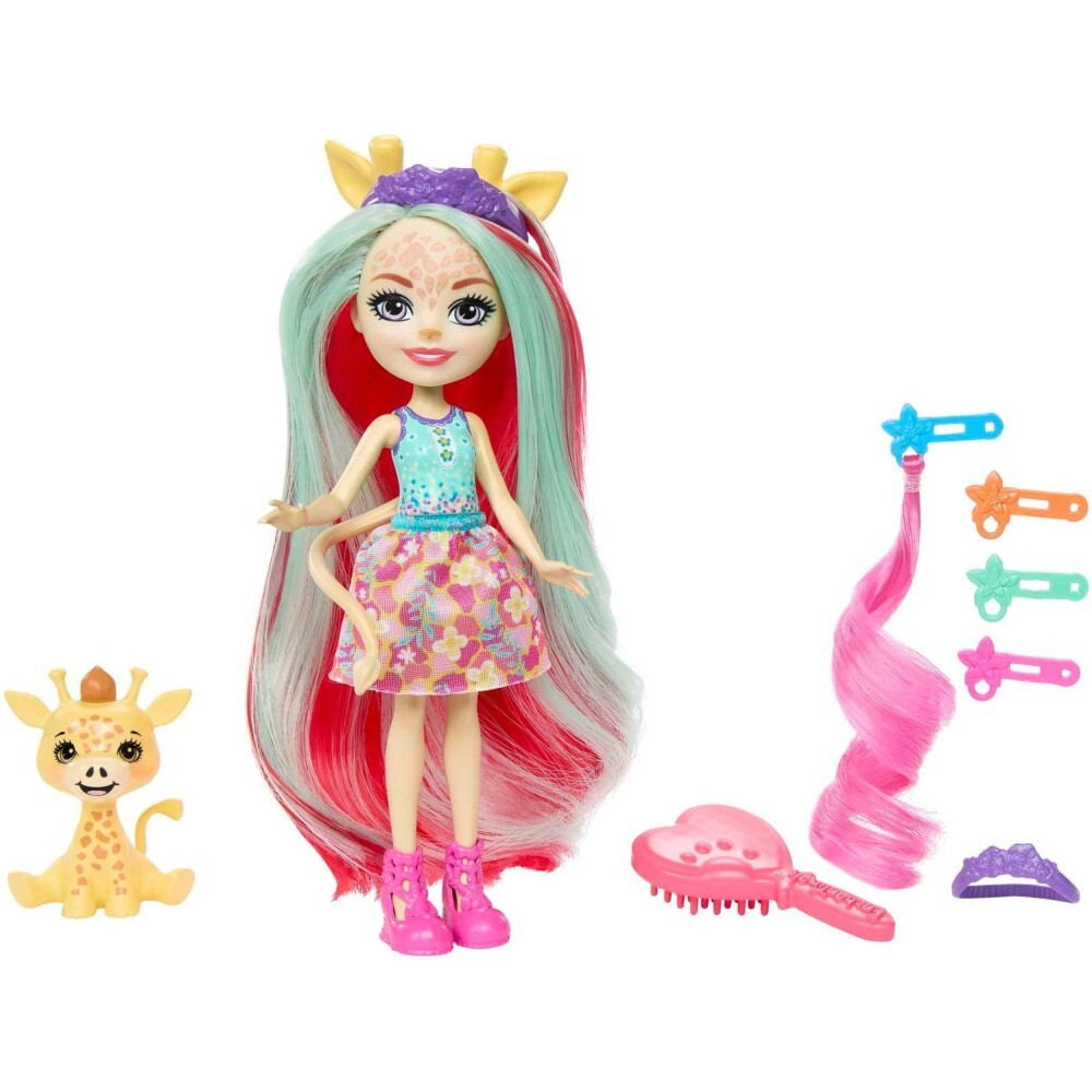 EnchanTimals - Кукла Джиллиан Жираф + питомец HNV29 / артикул   HNV27 HNV29  / GTIN 194735150021