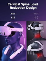 Аккумуляторная батарея JSAUX PB2004A для шлемов виртуальной реальности (Oculus Quest 2 и 3, Pico 4 и др.) белый