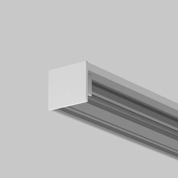 Комплект заглушек (для профиля 25x22) 2 шт., ALM-2522-S-EC 642065 Led Strip 642065