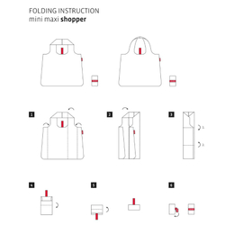 Сумка складная mini maxi shopper oh la la