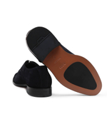 Кожаные дерби derrek_derb_sdctly BOSS BLACK - темно-синий(50514947)