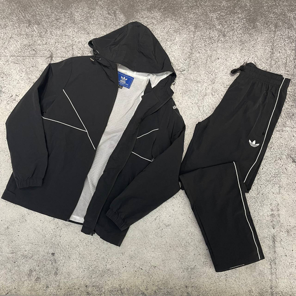 Костюм ветровка/брюки Adidas black