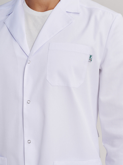 Халат медицинский мужской | Х-207/2 кб клеон проф