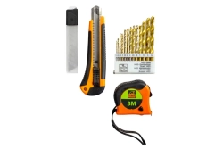 Набор инструмента 303пр. 1/4'',1/2''(6гр.)(4-32мм) ISMA ISMA-53034