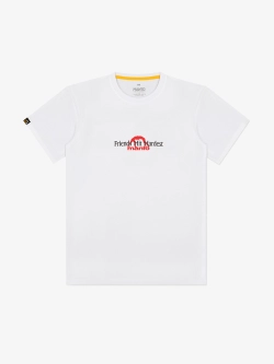 Футболка MANTO NOTHING PERSONAL - белая