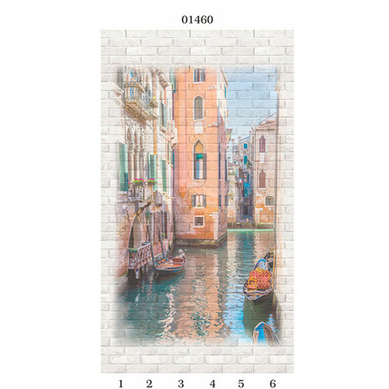 Панель из ПВХ Panda "Состаренный кирпич" арт.01460