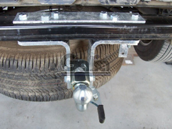 Фаркоп оцинкованный Galia N041A для Nissan Pathfinder 2004-2014(паспорт и сертификат в комплекте)(без электрики)