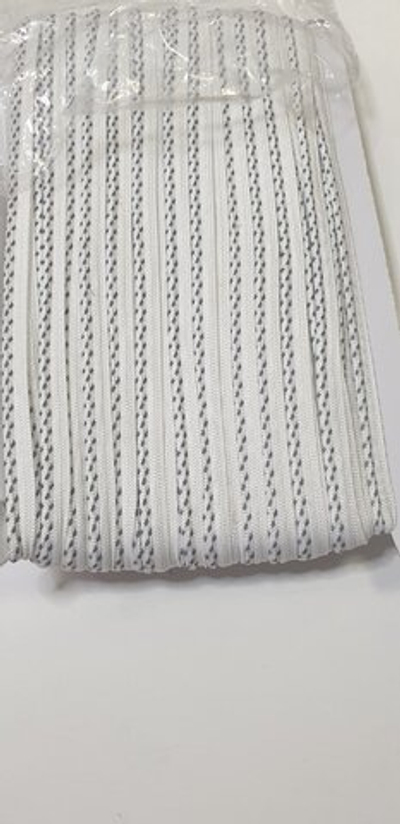 Кант (светоотражающий), цвет- Белый