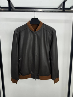 Кожаный бомбер Loro Piana