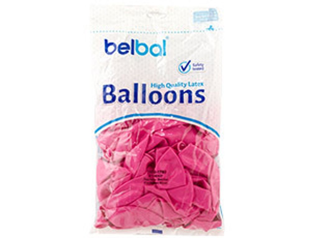 Шар (14"/36 см) Пастель Экстра Cyclamen Rose 437 50 шт.