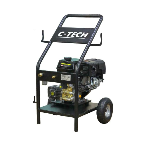Бензиновая мойка в/давления C-TECH (250 бар, до 900 л/ч, 13 лс) профессиональная мобильная NBM2515FT1S1BP2FMT-10-SPG6