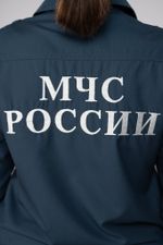 Костюм летний  женский МЧС (Патруль-240, серо-синий)