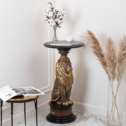 Подставка Лев Лион Орех