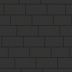 Тротуарная плитка ПРЯМОУГОЛЬНИК 300х150 мм - Стандарт Черный