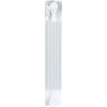 Радиатор биметаллический STOUT Space 500 - 13 секций (подключение нижнее правое, цвет белый)