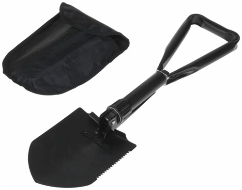 Лопата Саперная складная пластиковая ручка