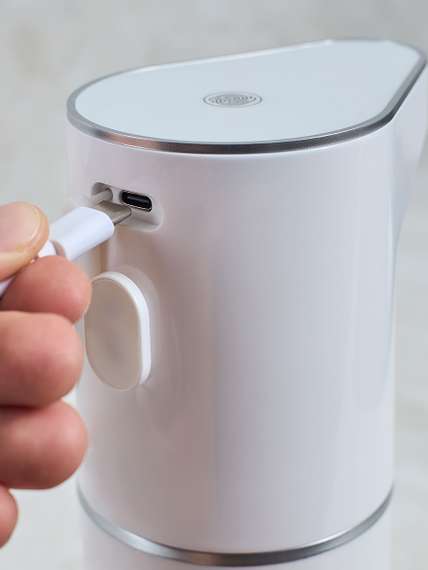 Диспенсер сенсорный для жидкого мыла lume, 350 мл, белый