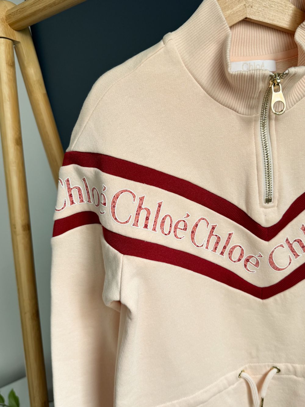 Хлопковое платье с кулиской Chloe, 140