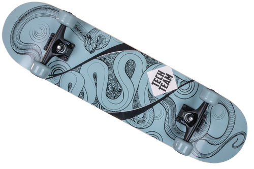 Скейтборд дерево Tech Team Bad Boy серый