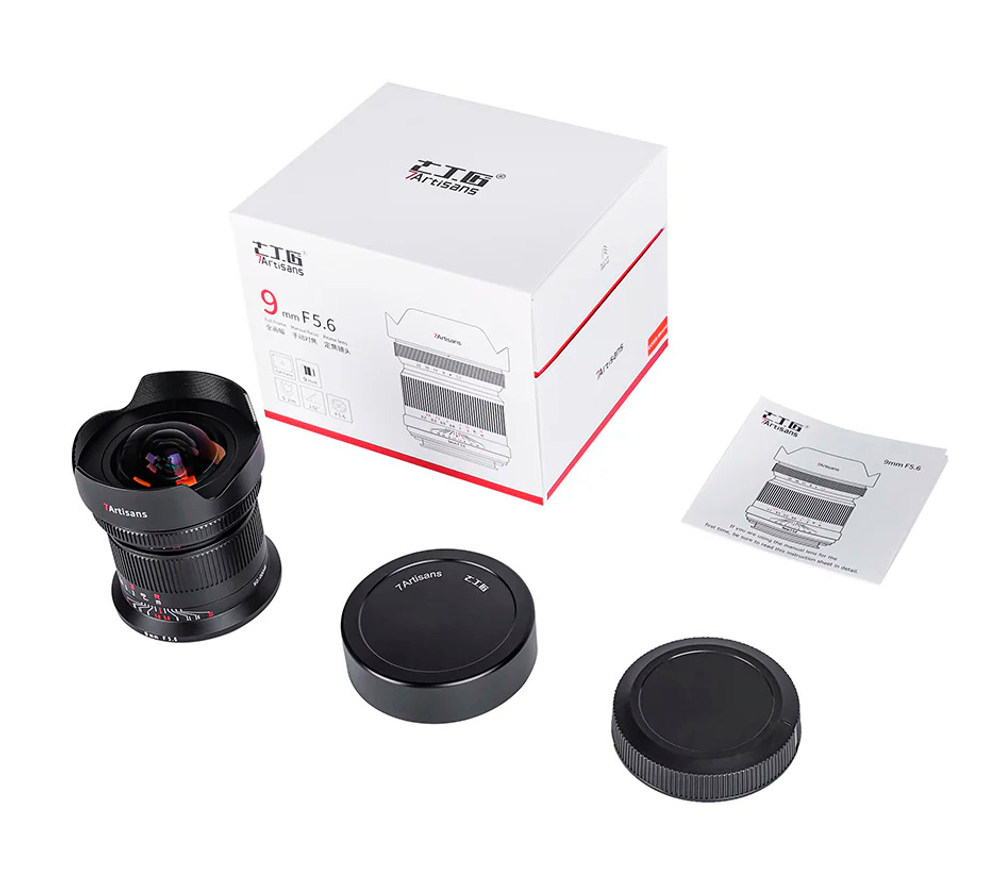 Объектив 7Artisans 9mm f/5.6 Mark II Sony FE