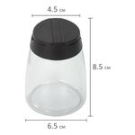 Набор для специй 2х150 мл, MAXI, солонка + перечница, стекло/пластик, WEGLA (ВЕГЛА), 700228