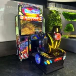 Игровой автомат гонки, с рулём «Need For Racing»