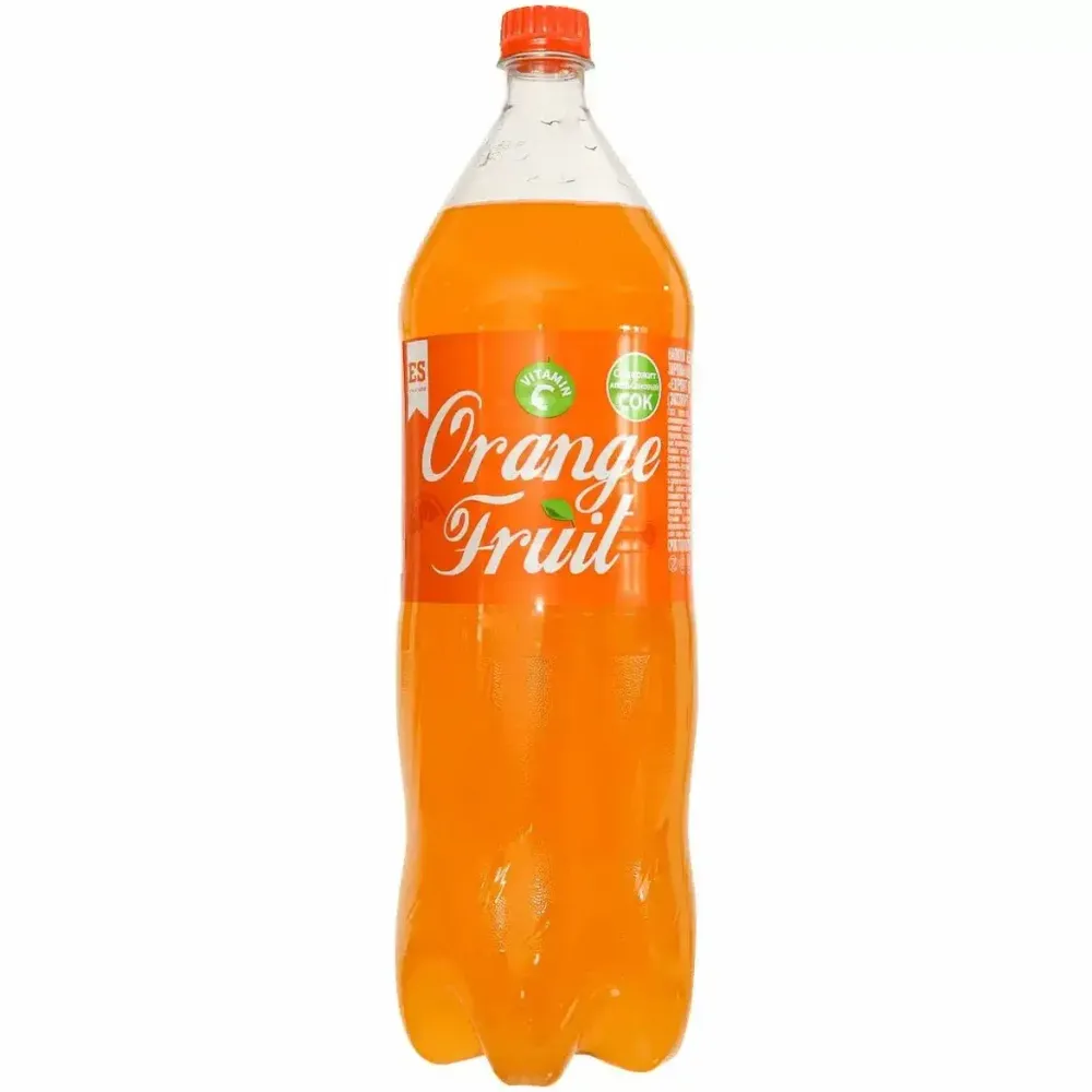 Напиток безалкогольный ароматизированный сильногазированный "EXPORT STYLE ORANGE FRUIT (экспорт стаи