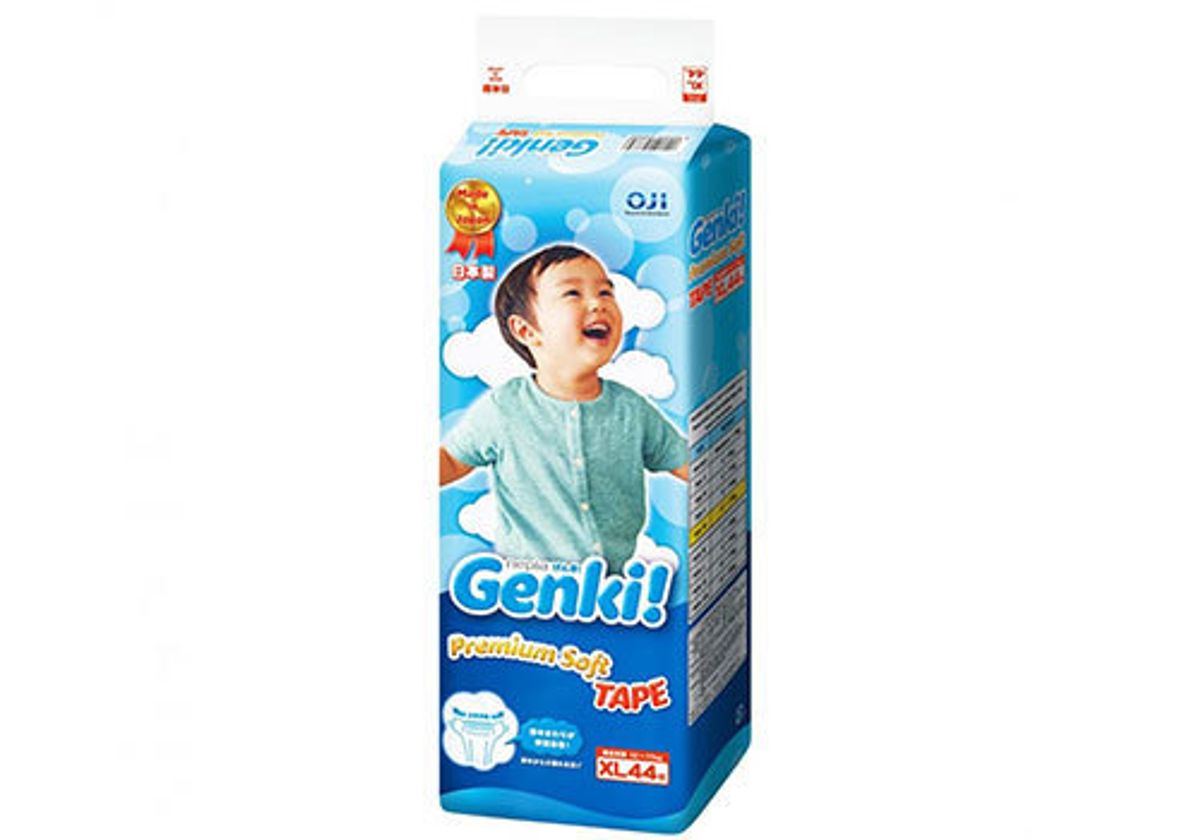 Подгузники GENKI (12-17кг) XL, 44шт