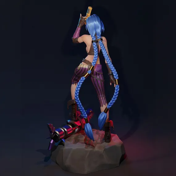 Jinx with nsfw ver. - Arcane