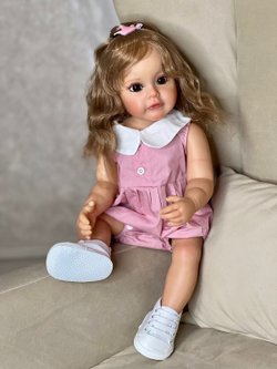 Кукла Реборн виниловая 55см в пакете (FA-170)