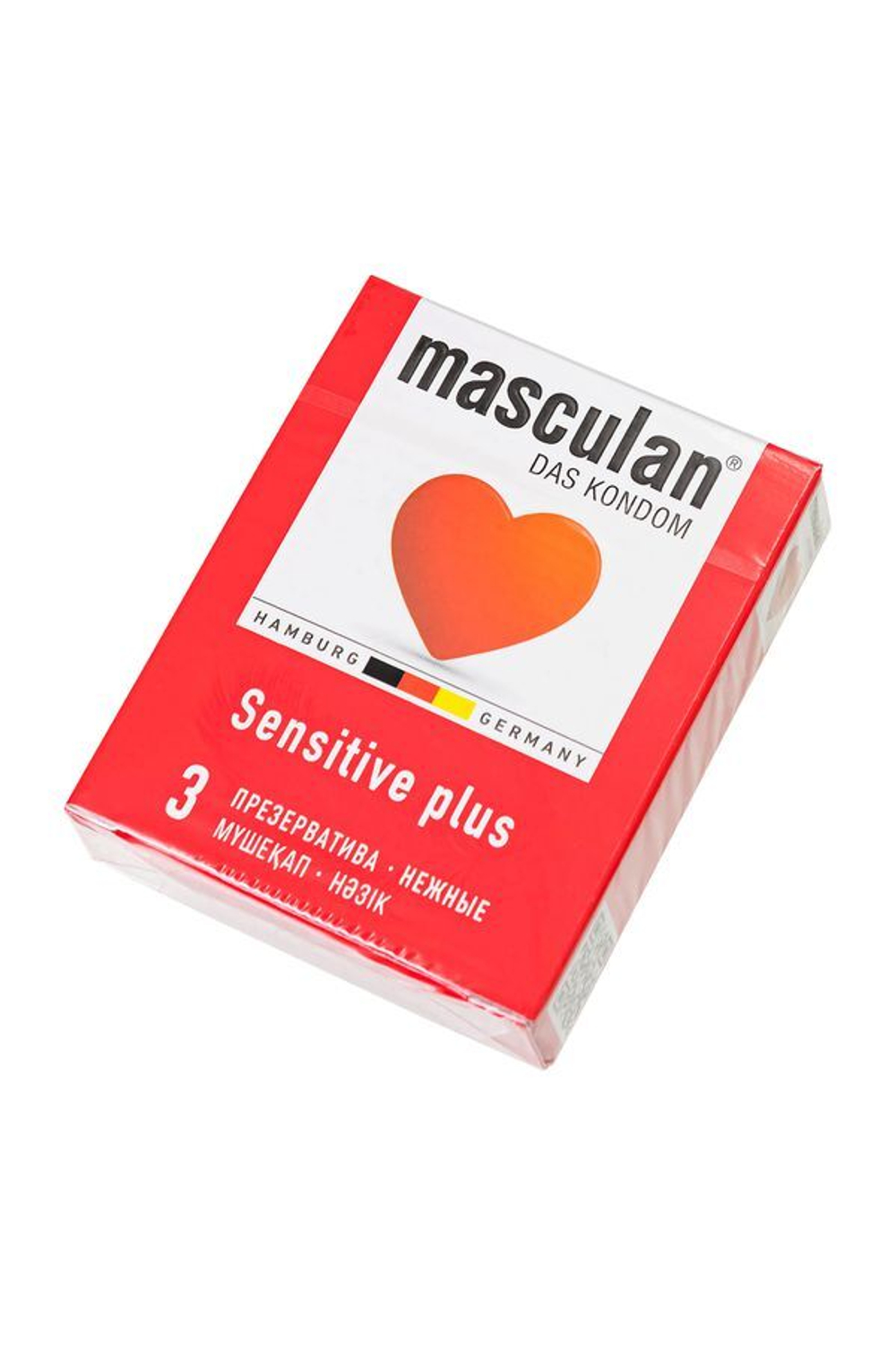 Презервативы Masculan Sensitive plus - 3 шт. (Цвет: не задано)