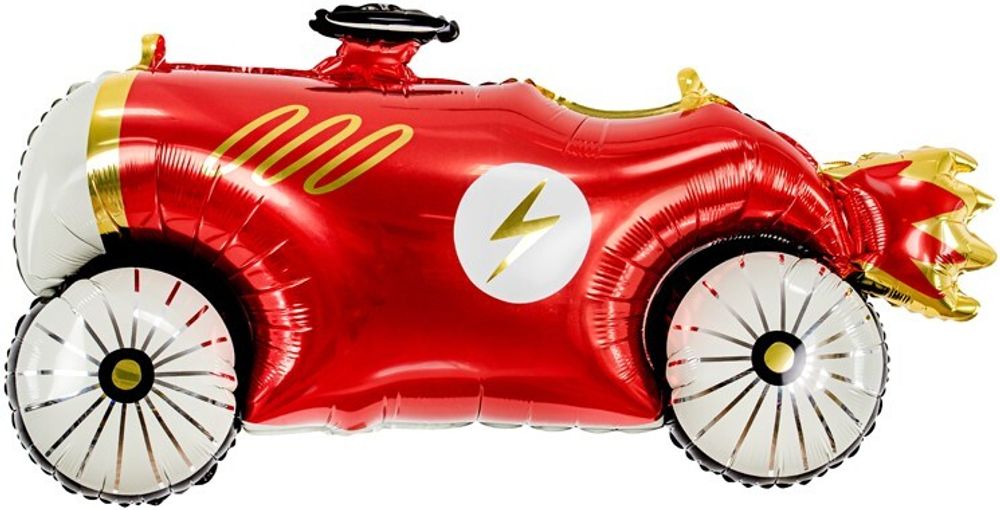 Фигура гоночный спорткар, красный 36&quot; Fl