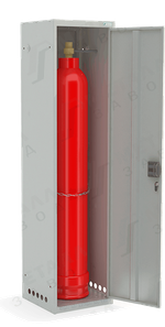 Шкаф для газовых баллонов ШГР 40-1-4(40л)