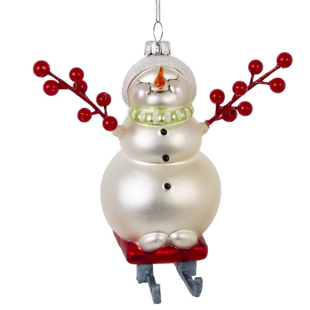 GAEM Украшение новогоднее "Снеговик", L11 W8 H14 см