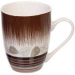 Кружка керамическая 350мл «Вечерние листья»